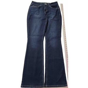 Designed in Los Angeles YMI Flare Jeans - Women's 7 / 28  -  Dark Blue 5 Pocket